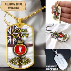 HMS Norfolk (F230)_Dogtag