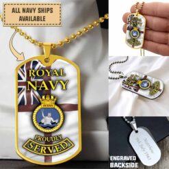 HMS Ocean (L12)_Dogtag