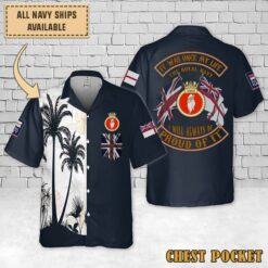 HMS Odin (S10)_Flag Hawaiian Shirt
