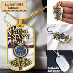 HMS Rhyl (F129)_Dogtag