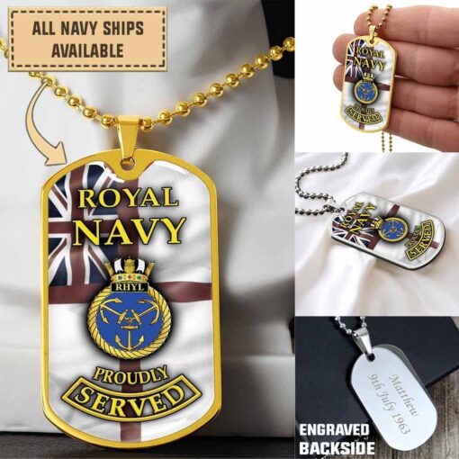 hms rhyl f129dogtag 9gils