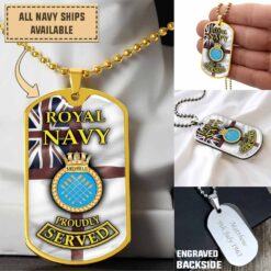 HMS Sheffield (D80)_Dogtag
