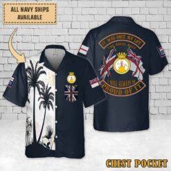 HMS Southampton (D90)_Flag Hawaiian Shirt