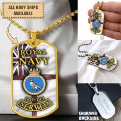 HMS Undaunted (F53)_Dogtag