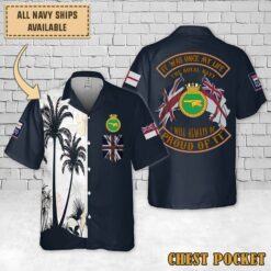HMS Warspite (03)_Flag Hawaiian Shirt
