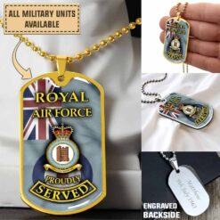 RAF Coningsby Royal Air Force Coningsby_Dogtag
