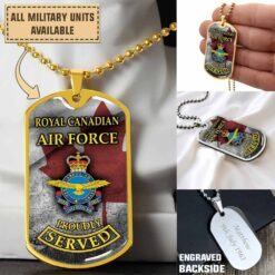 RCAF Royal Canadian Air Force_Dogtag
