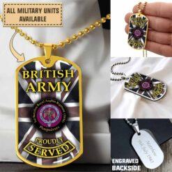 The 3rd Battalion Royal Anglian Regiment (Pompadours)_Dogtag