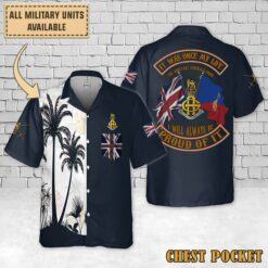 The Adjutant General's Corps_Flag Hawaiian Shirt