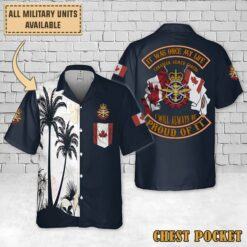 The Canadian Armed Forces (CAF)_Flag Hawaiian Shirt