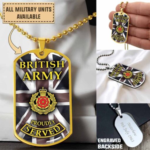 the duke of lancasters regimentdogtag oy5tp