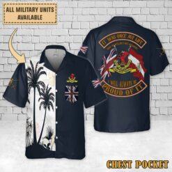 The Duke of Wellington's Regiment (West Riding)_Flag Hawaiian Shirt