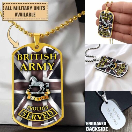 the kings regiment liverpooldogtag po79f