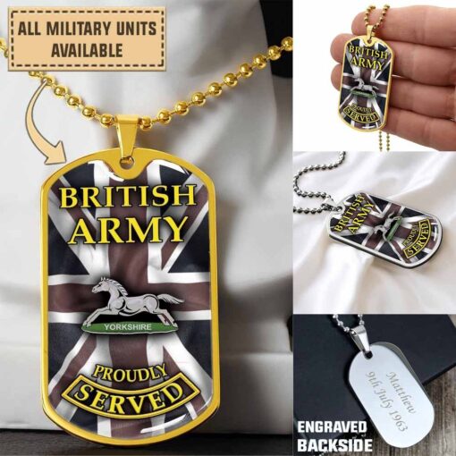 the prince of waless own regiment of yorkshire pwo yorksdogtag litw9