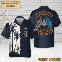 The Queen's Own Cameron Highlanders_Flag Hawaiian Shirt