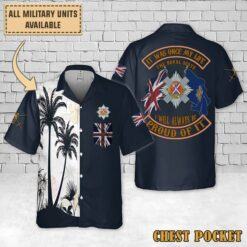 The Royal Scots (The Royal Regiment)_Flag Hawaiian Shirt