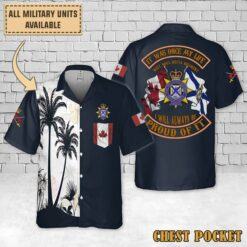 The West Nova Scotia Regiment_Flag Hawaiian Shirt