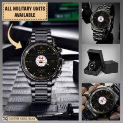 1 CER 1 Combat Engineer Regiment RCE, OP Record_Military Black Wrist Watch