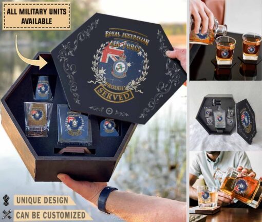 467 sqn 467 squadron raafmilitary decanter set l4hgf