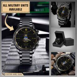723 Squadron RAN_Military Black Wrist Watch