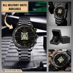 The Nova Scotia Highlanders_Military Black Wrist Watch