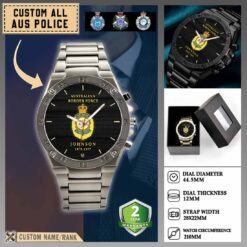 Custom AUS Police_Wrist Watch