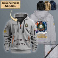 18 Field Squadron RAE_Quarter Zip Hoodie