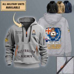 2-14 LHR 2nd-14th Light Horse Regiment (QMI)_Quarter Zip Hoodie