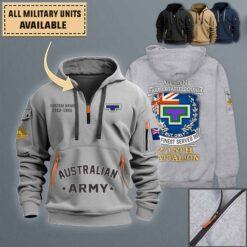 2-15th Battalion AIF_Quarter Zip Hoodie