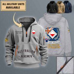2-24th Infantry Battalion_Quarter Zip Hoodie