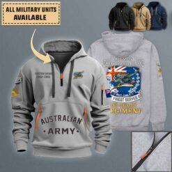 2 CAV 2nd Cavalry Regiment_Quarter Zip Hoodie