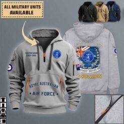 492 Sqn 492 Squadron RAAF Ver2_Quarter Zip Hoodie