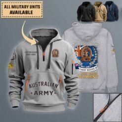4th LHR 4th Light Horse Regiment_Quarter Zip Hoodie