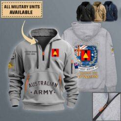 6th Machine Gun Battalion_Quarter Zip Hoodie