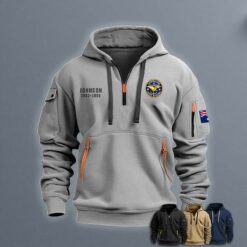 Australian Volunteer Coast Guard Quarter Zip Hoodie