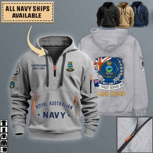 hmas huonquarter zip hoodie 4ifd4