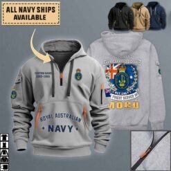 Maritime Operational Health Unit (MOHU)_Quarter Zip Hoodie