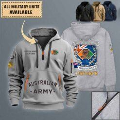 NORFORCE North West Mobile Force_Quarter Zip Hoodie