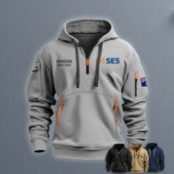 State Emergency Services (SES) Quarter Zip Hoodie