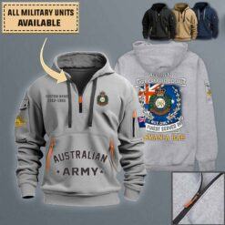 Tasmania RAE_Quarter Zip Hoodie