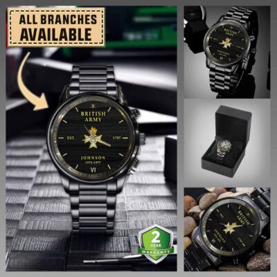 ld the light dragoonsuk branches black wrist watch 2p23p