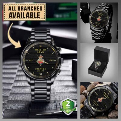 nijmegen company grenadier guardsuk branches black wrist watch kl0li