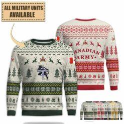 2 Commando Canadian Airborne Regiment_Premium Ugly Sweater