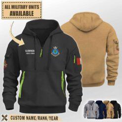 3 RCACS 3 Striker Squadron Royal Canadian Air Cadets_Premium Quarter Zip Hoodie