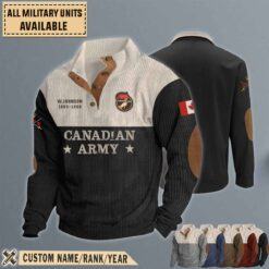 The Canadian Corps_Stand Collar Sweatshirt