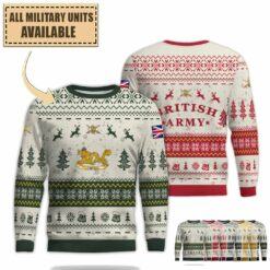 129 (Dragon) Battery Royal Artillery_Premium Ugly Sweater