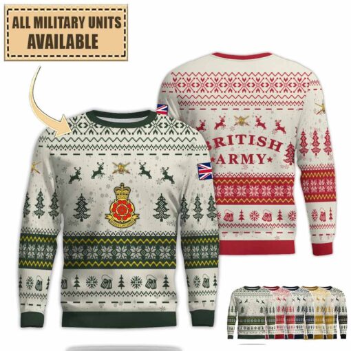qlr queens lancashire regimentpremium ugly sweater b2355