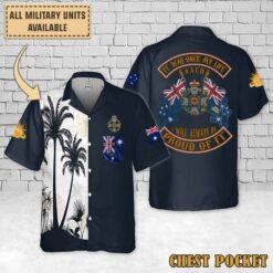 Royal Australian Army Chaplains Department_Flag Hawaiian Shirt