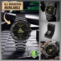 The 94th Light Anti-Aircraft Regiment, Royal Artillery, (94th LAA Rgt)_Military Black Wrist Watch