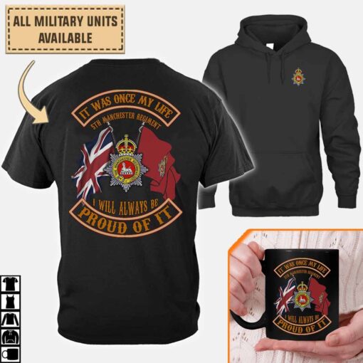 the 5th battalion manchester regimentcotton printed shirts tcyqf